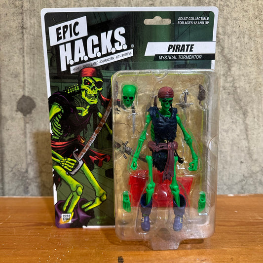 Boss Fight Studios EPIC HACKS Pirate Mystical Tormentor Action Figure New Sealed 6”
