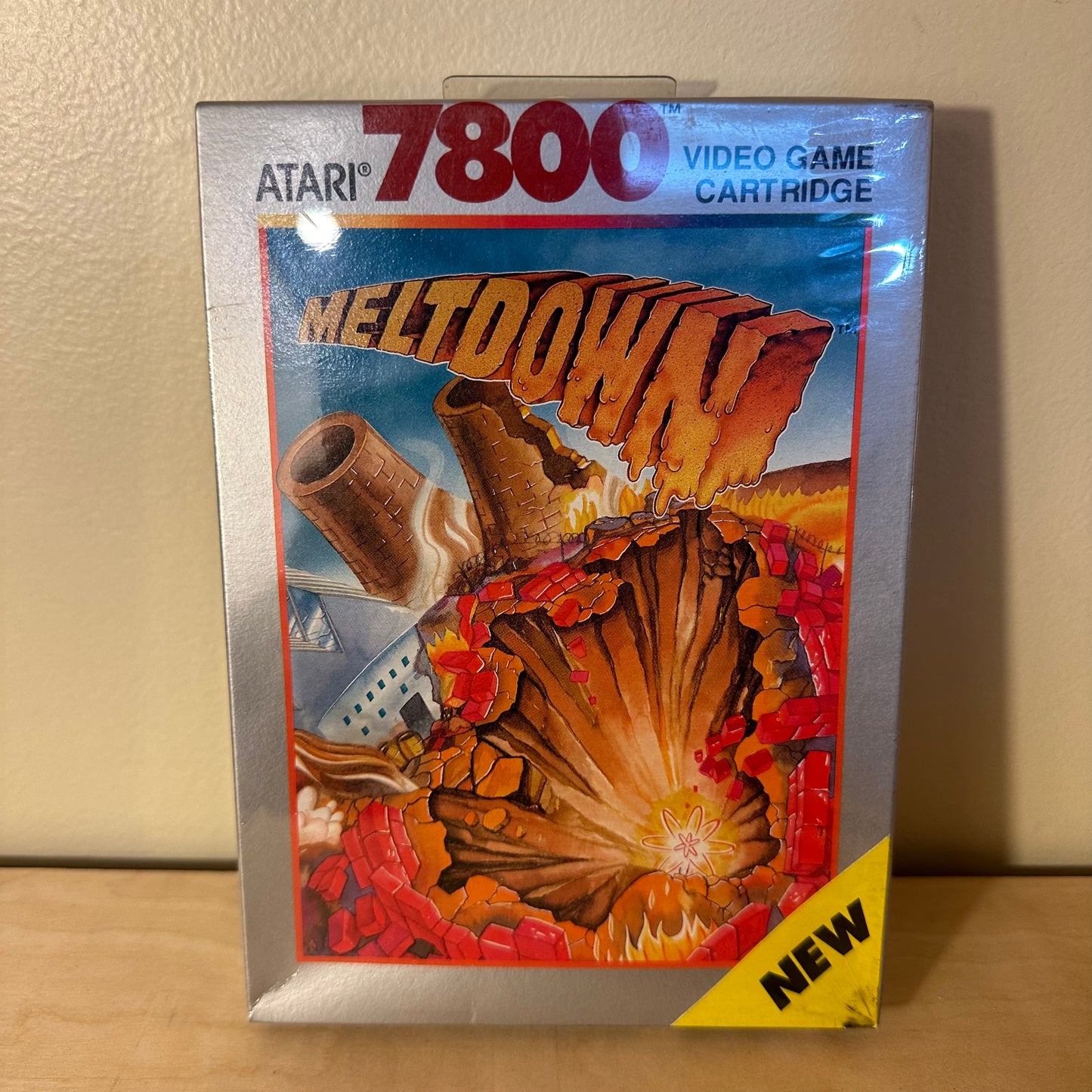 Atari 7800 Meltdown 1990 Sealed Brand New