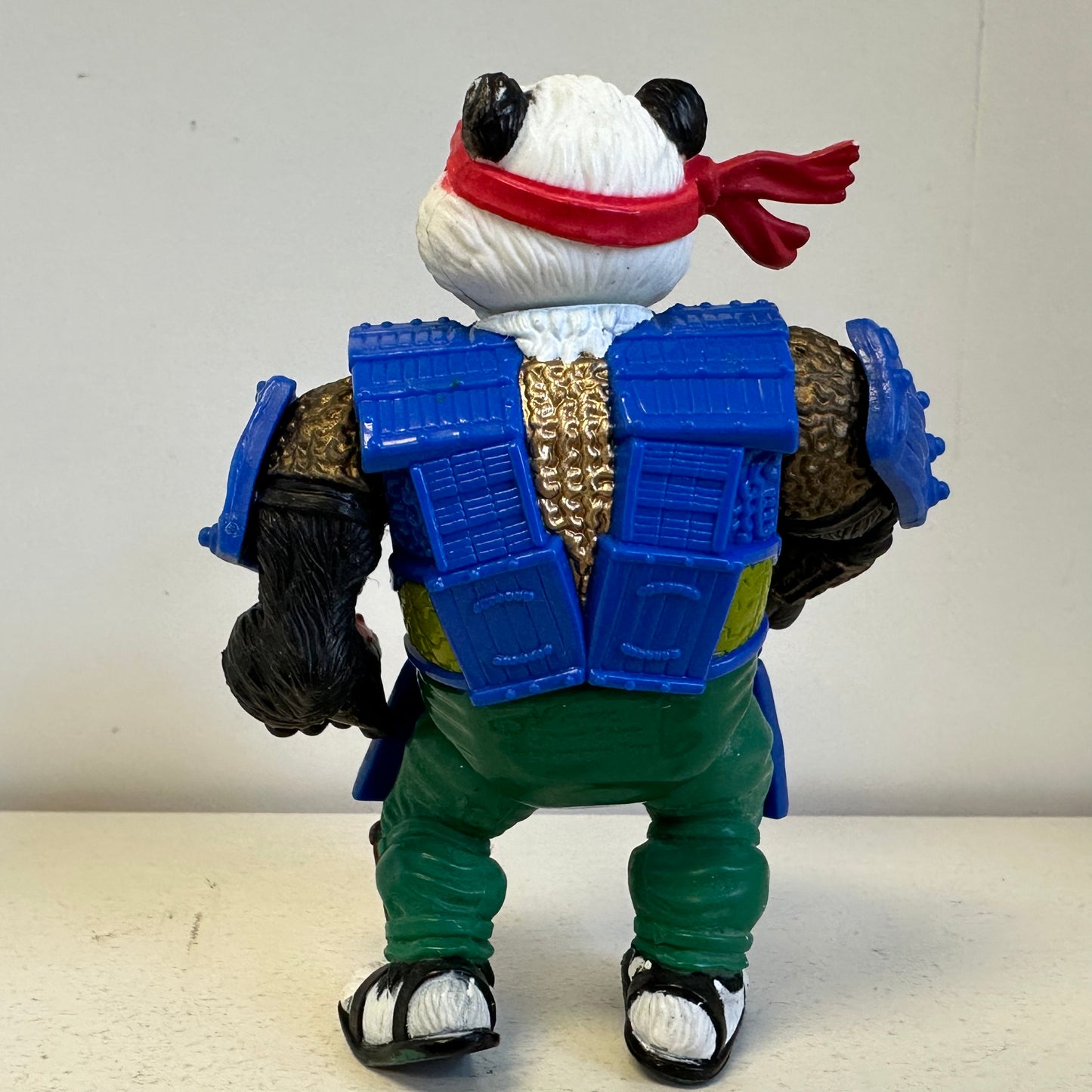 1990 TMNT Panda Khan Complete Vintage Ninja Turtles Action Figure