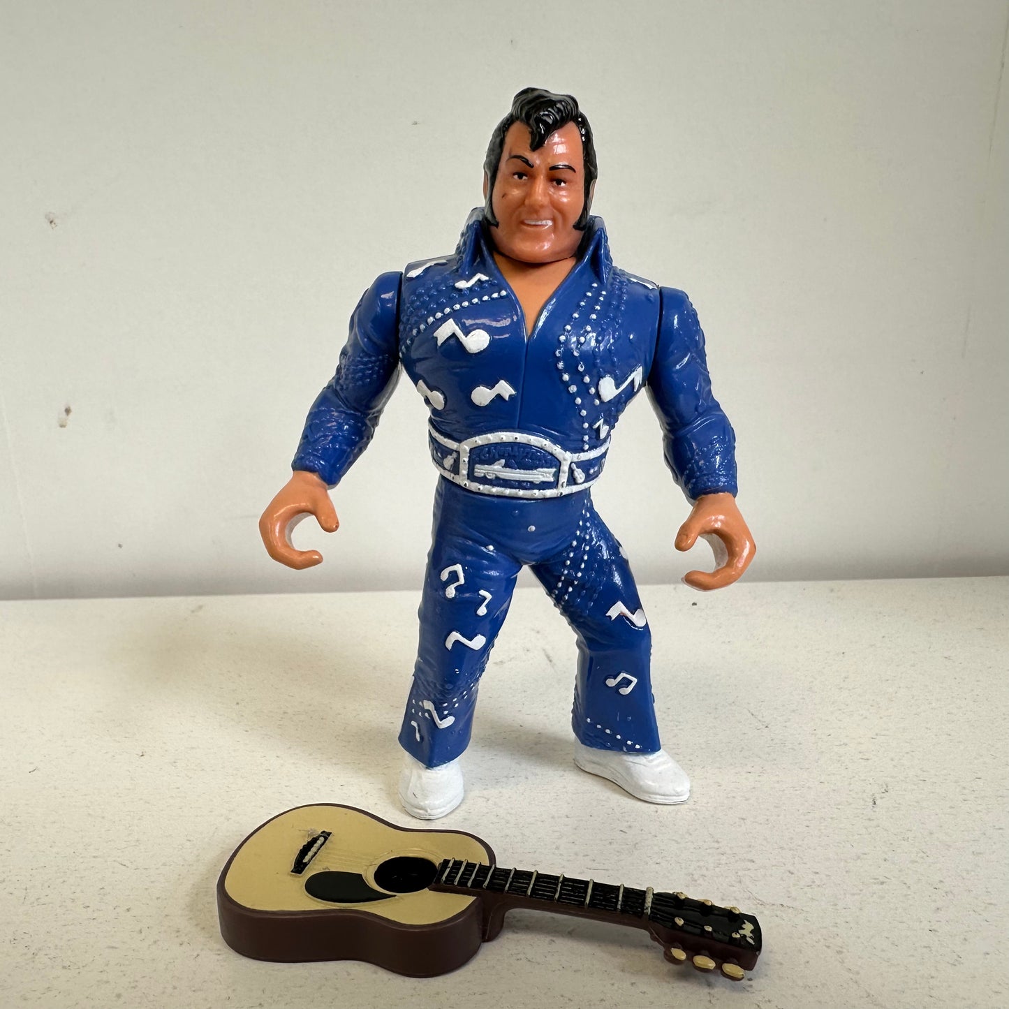 WWE WWF Hasbro Series 2 Honky Tonk Man complete vintage 90’s Wrestling Action Figure