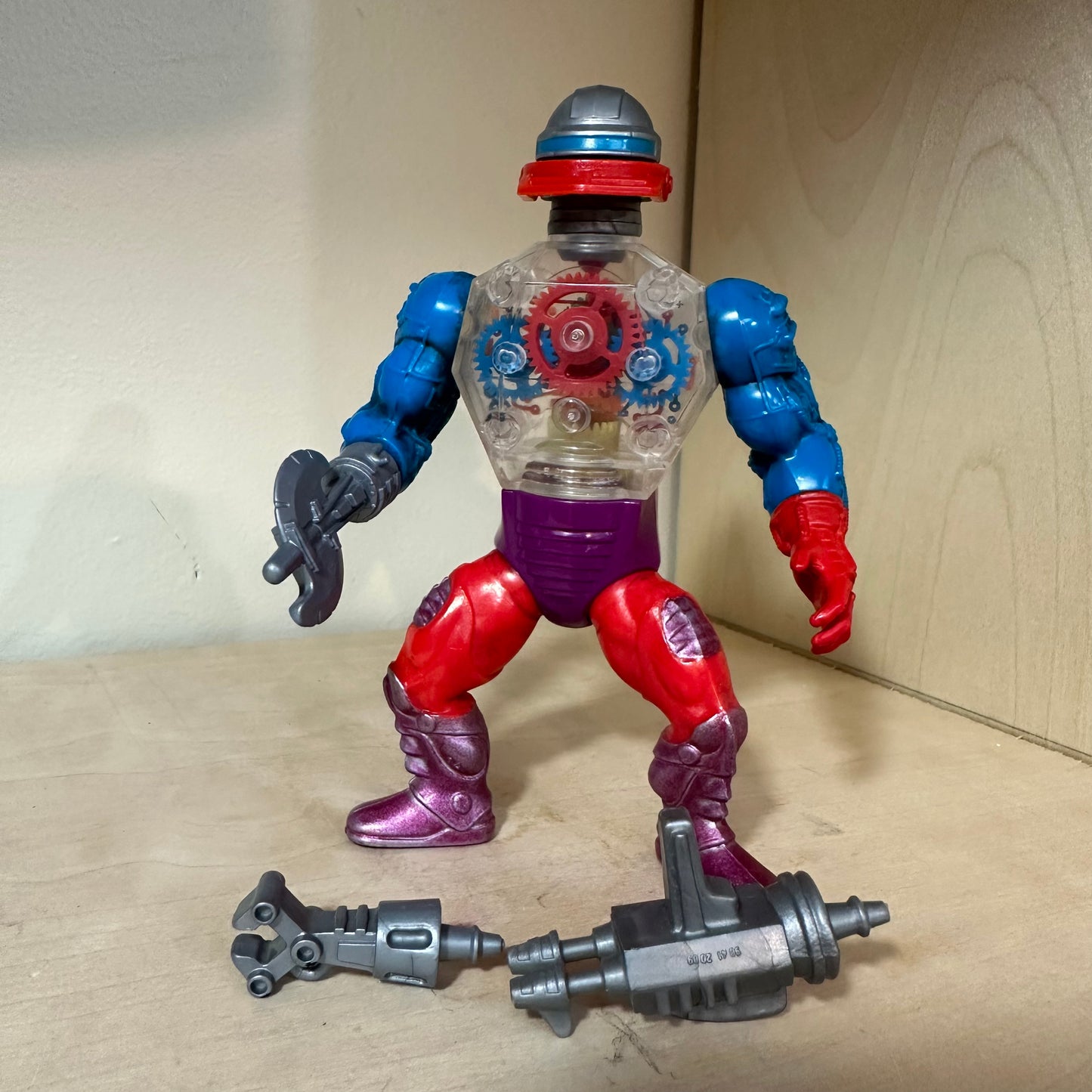 1984 MOTU Roboto Complete Vintage He-Man Master’s of the Universe Action Figure