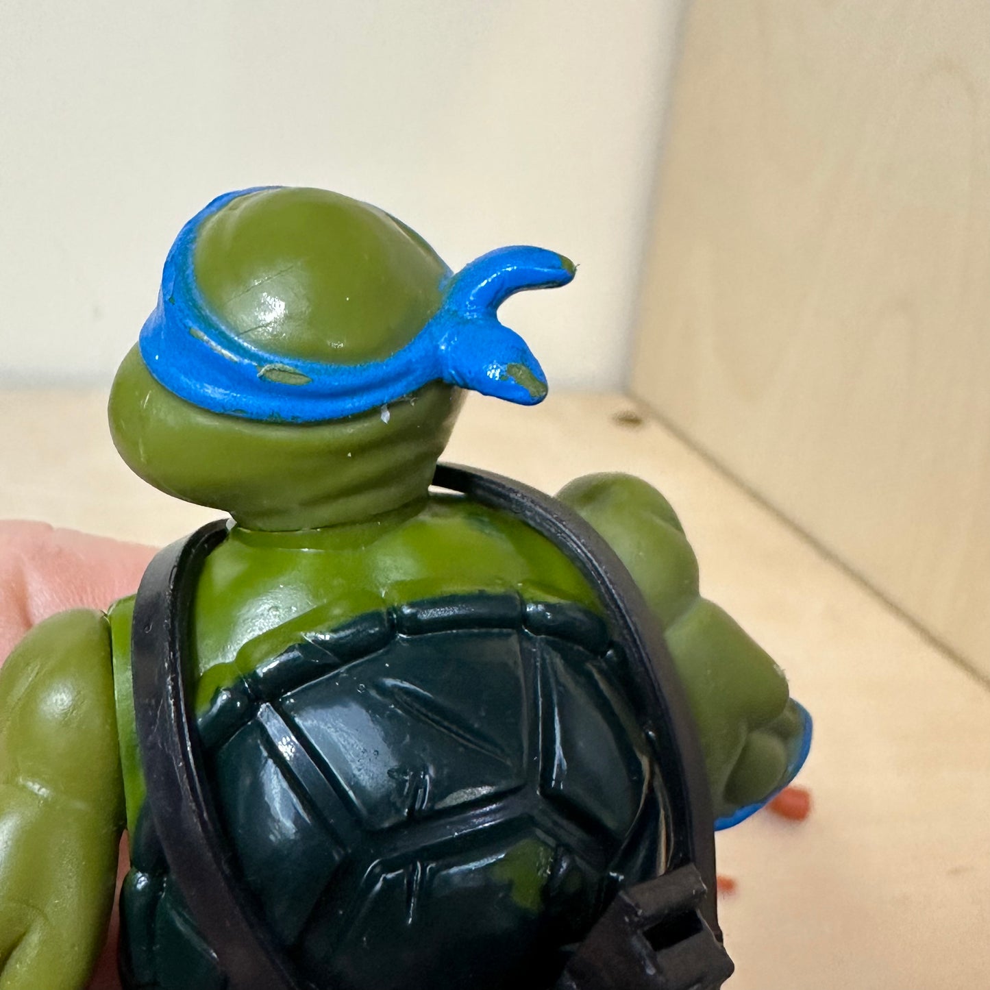 1988 Hard Head TMNT Leonardo Complete Vintage Action Figure