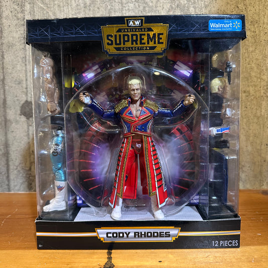 Cody Rhodes AEW Unrivaled Supreme Collection - Walmart Exclusive - 12 Pieces WWE WWF