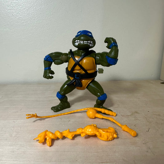 TMNT Wacky Action Leonardo Complete 90’s Ninja Turtles Toy