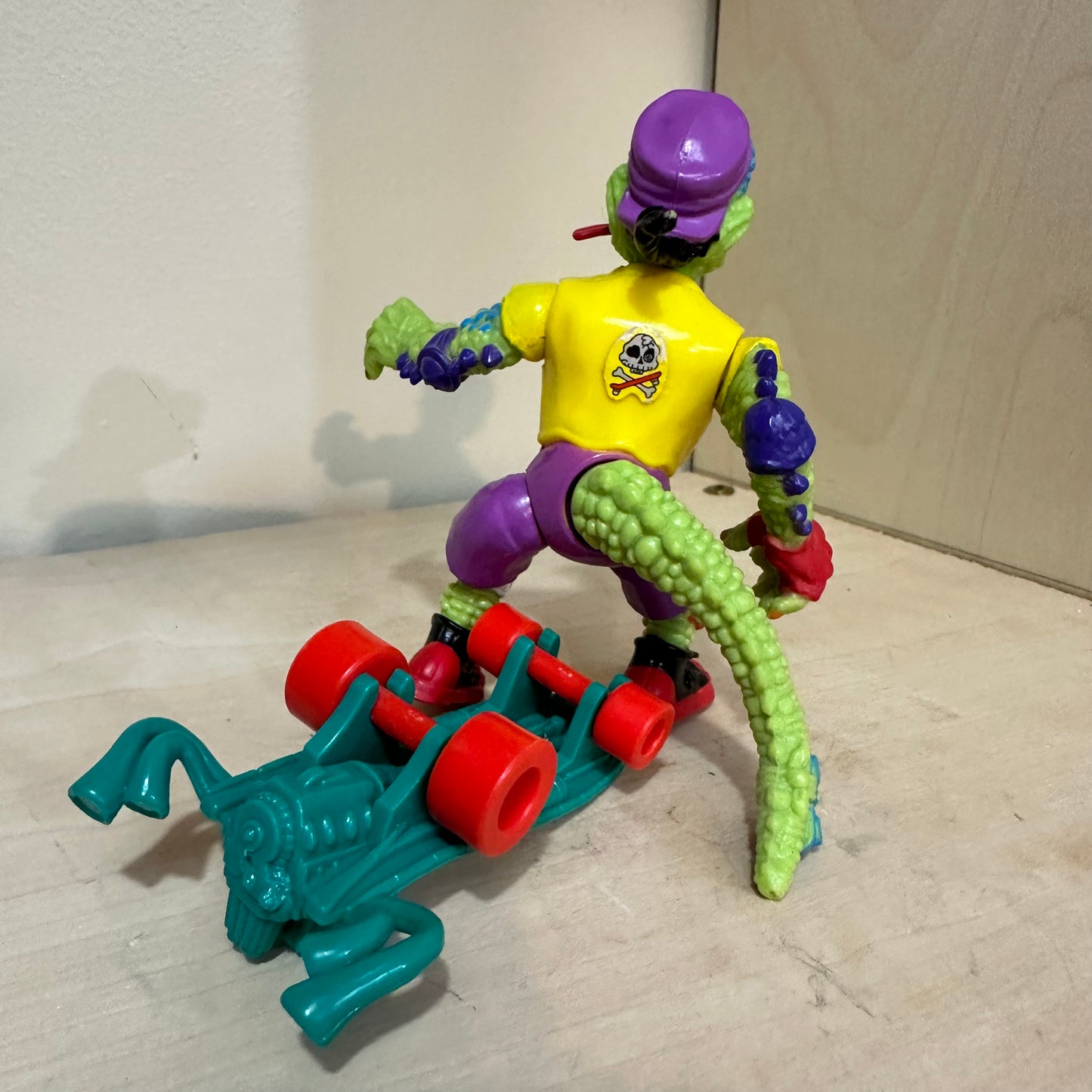 TMNT Mondo Gecko Complete Vintage 90’s Action Figure Toy