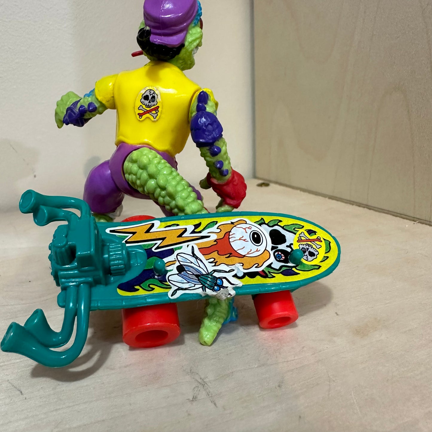 TMNT Mondo Gecko Complete Vintage 90’s Action Figure Toy