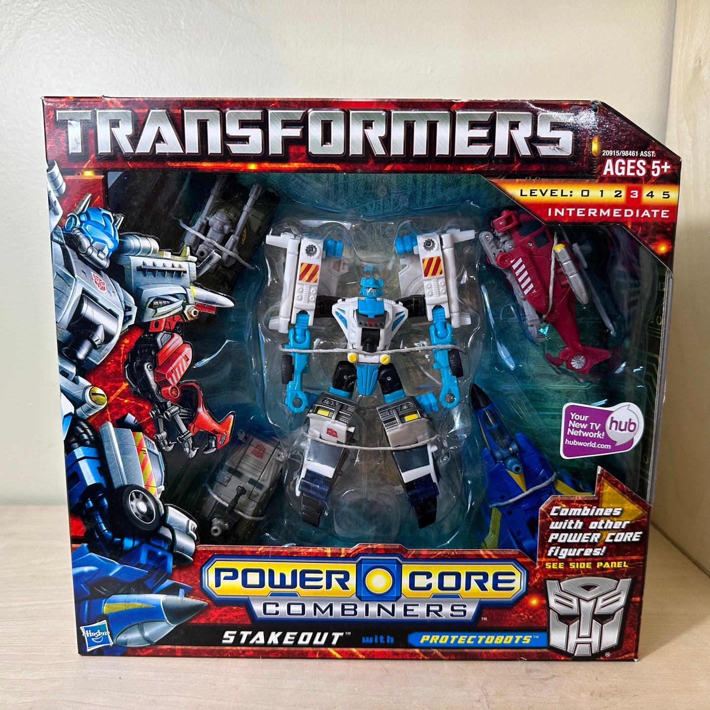 Transformers Power Core Combiners Stakeout Protectobots Sealed Box Action Figure Set