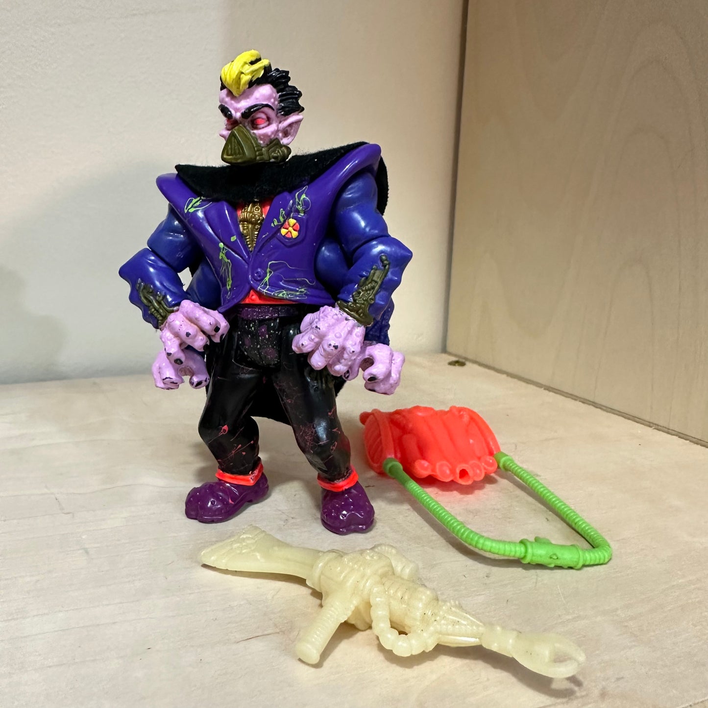 Toxic Crusaders Dr. Killemoff Near Complete 90’s Action Figure