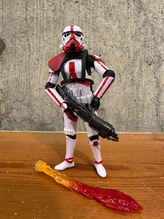 Incinerator Trooper Star Wars Black Series 6” Action Figure Complete