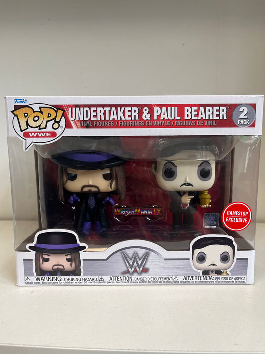 Funko Pop WWE Undertaker & Paul Bearer
