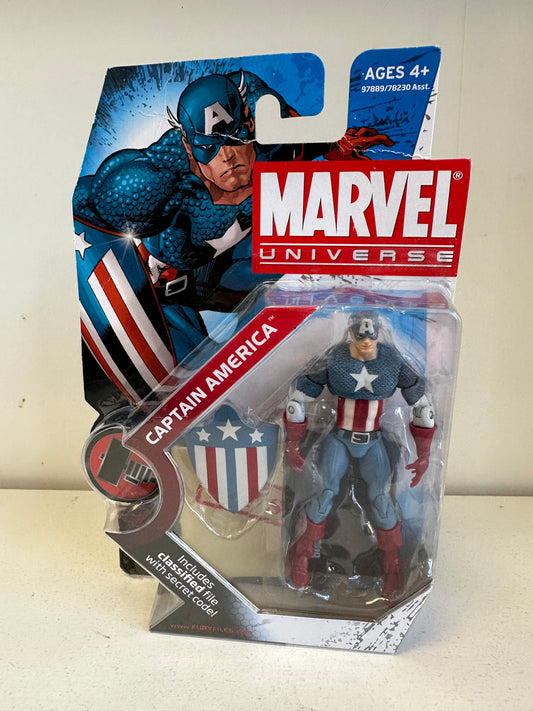 3.75” Marvel Universe Captain America Sealed Action Figure Toy