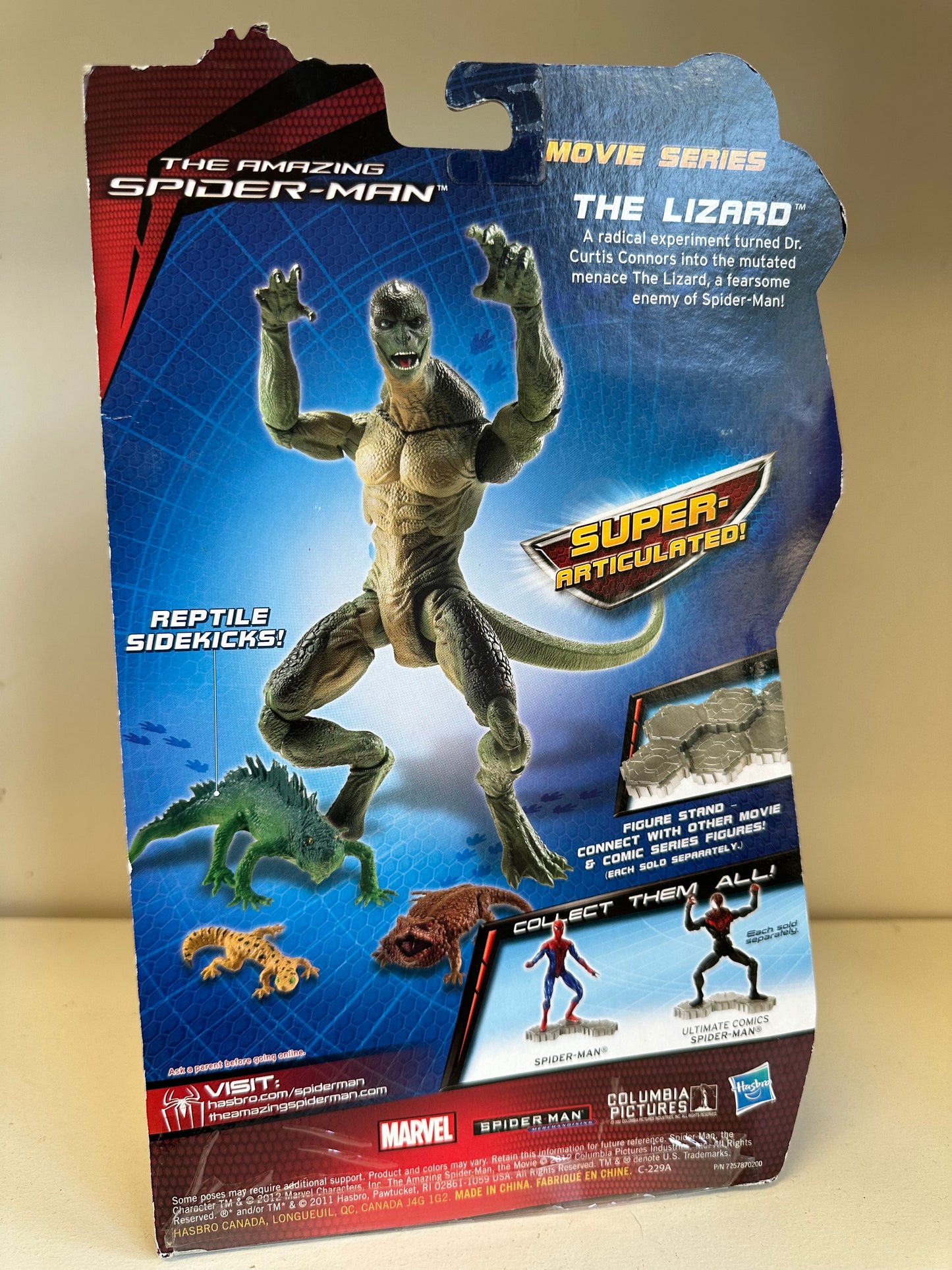 The Amazing Spider-Man Movie Series Lizard MOC Marvel
