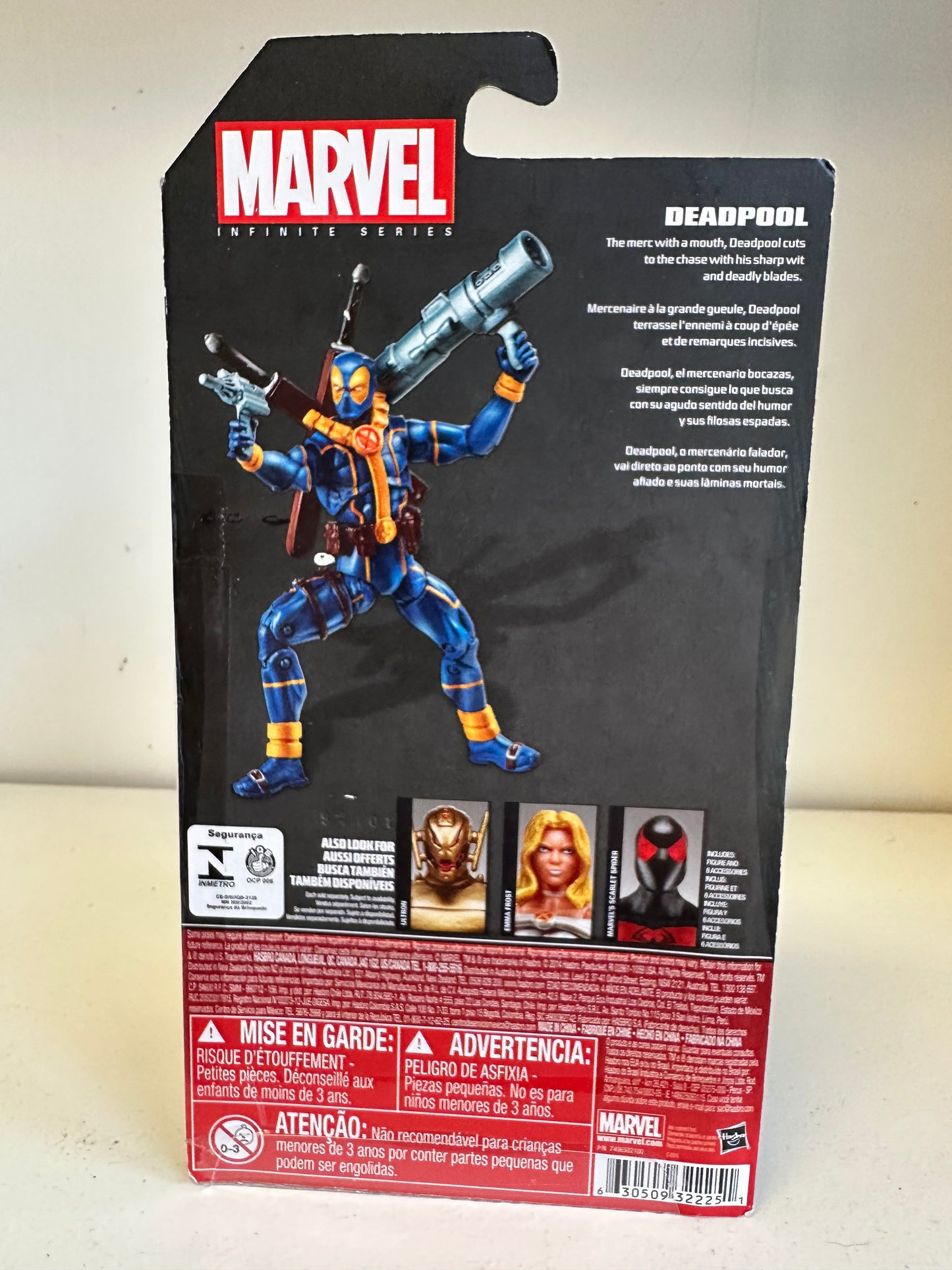 Marvel Infinite Series Deadpool 4” Action Figure