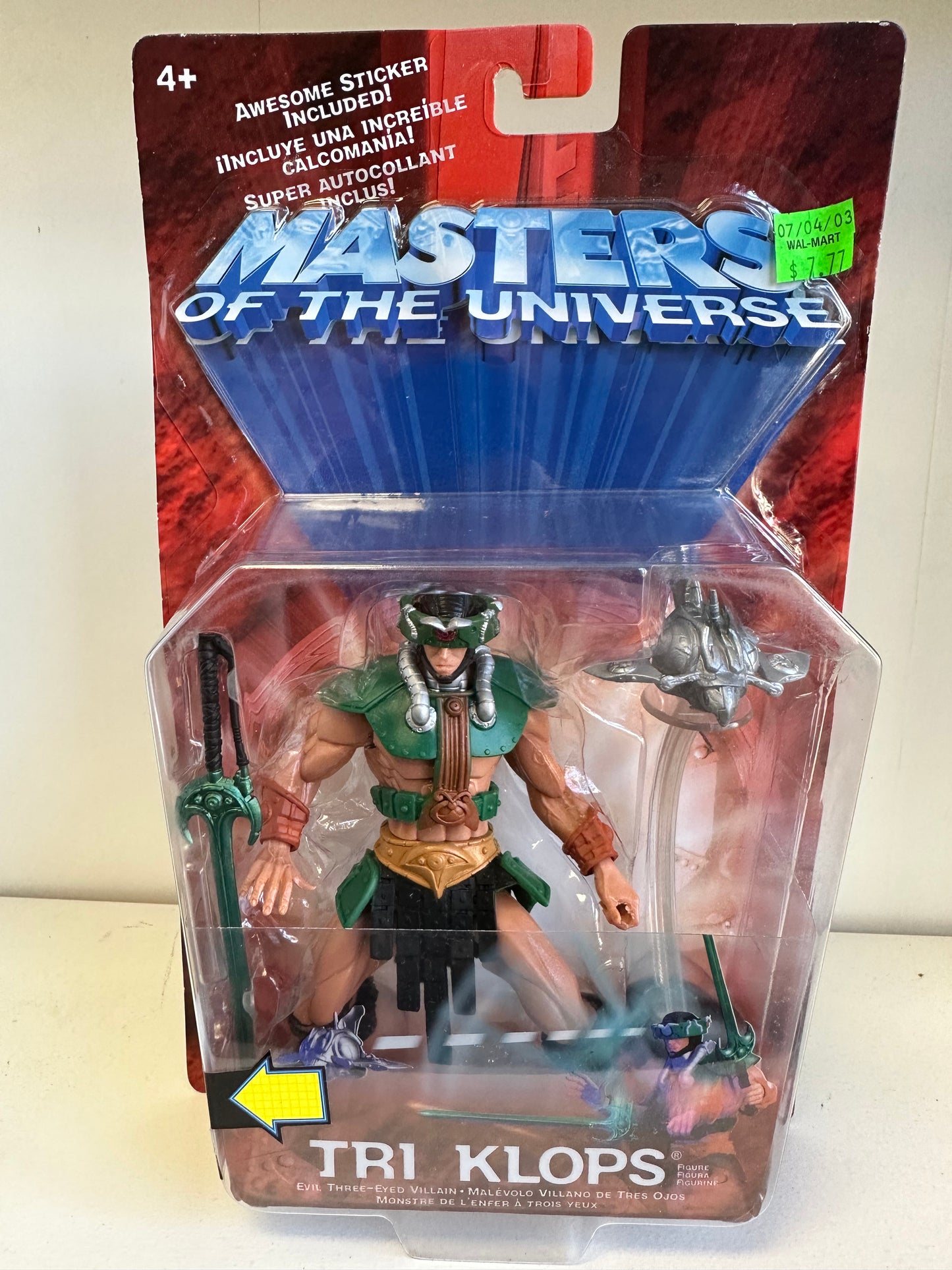 Master’s of the Universe 200x Tri Klops MOC Action Figure