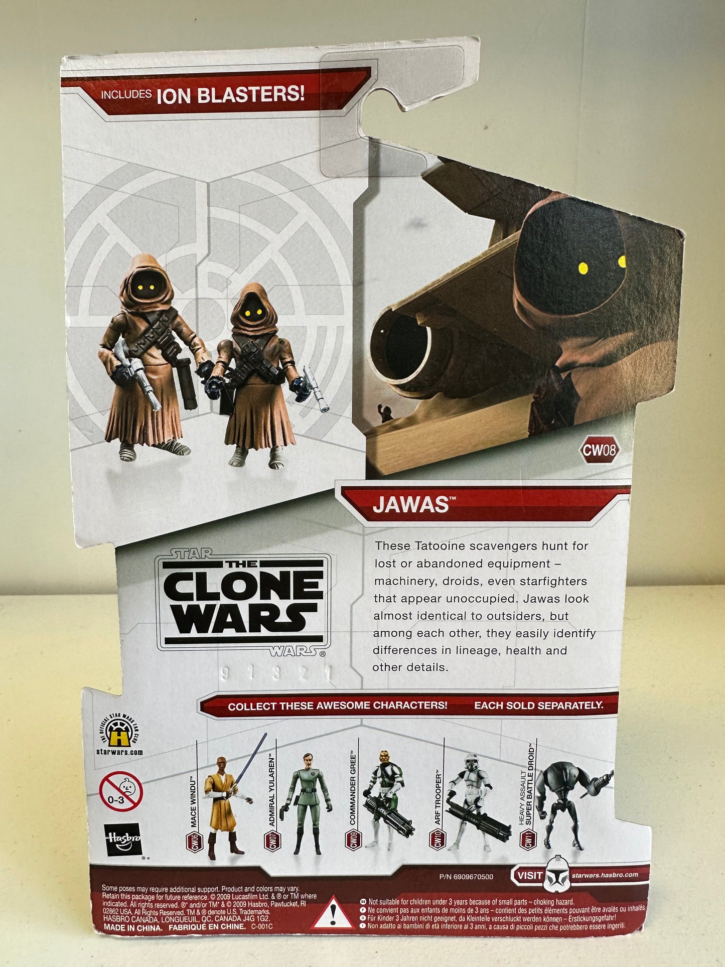 Star Wars Clone Wars Jawas Action Figures MOC