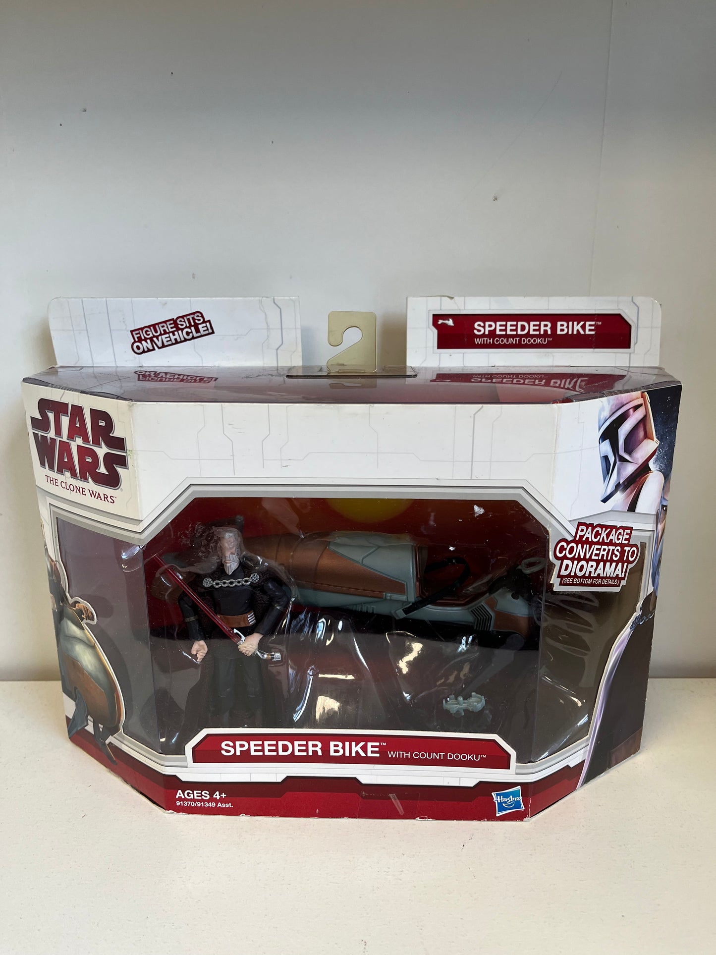 Star Wars Speeder Bike with Count Dooku