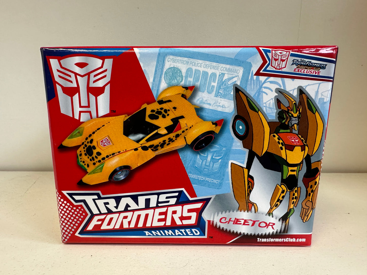 Transformers Animated Cheetos Transformers Club Exclusive Unused in Box