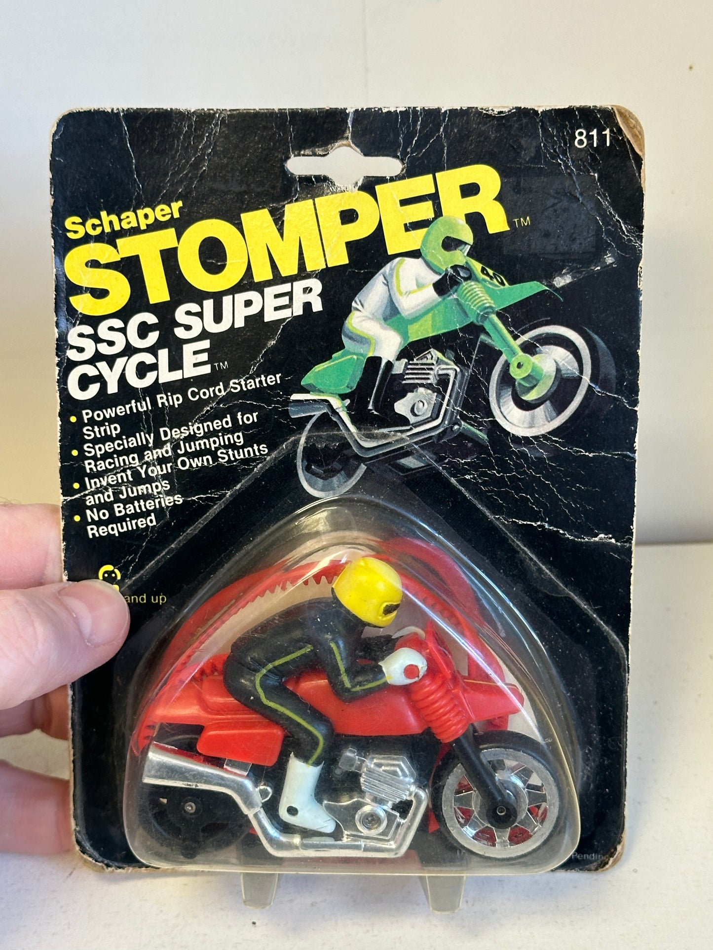 Schaper Stomper SSC Super Cycle MOC Stompers Toy 80’s Collectible