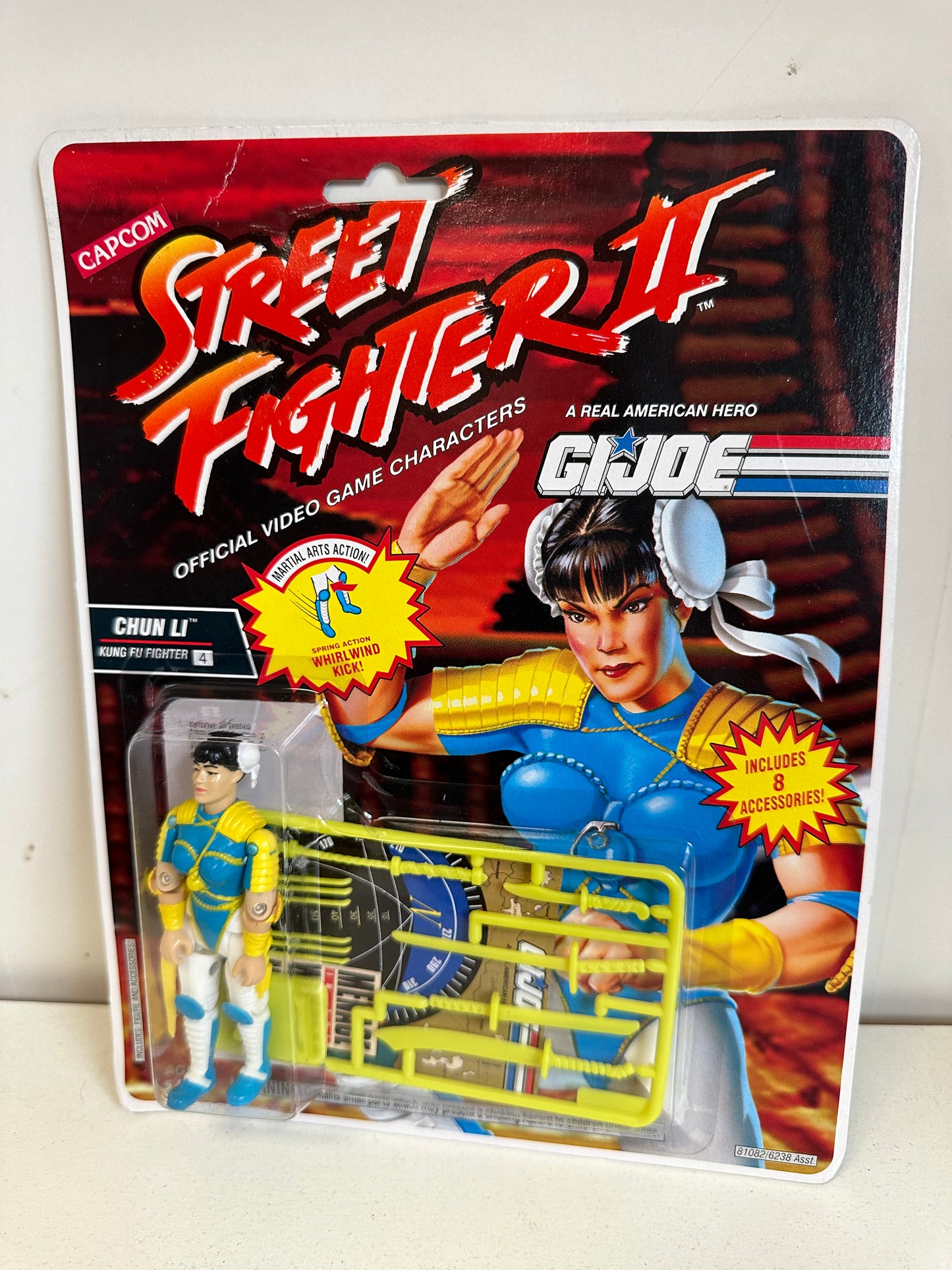GI Joe Super Street Fighter 2 Chun Li MOC