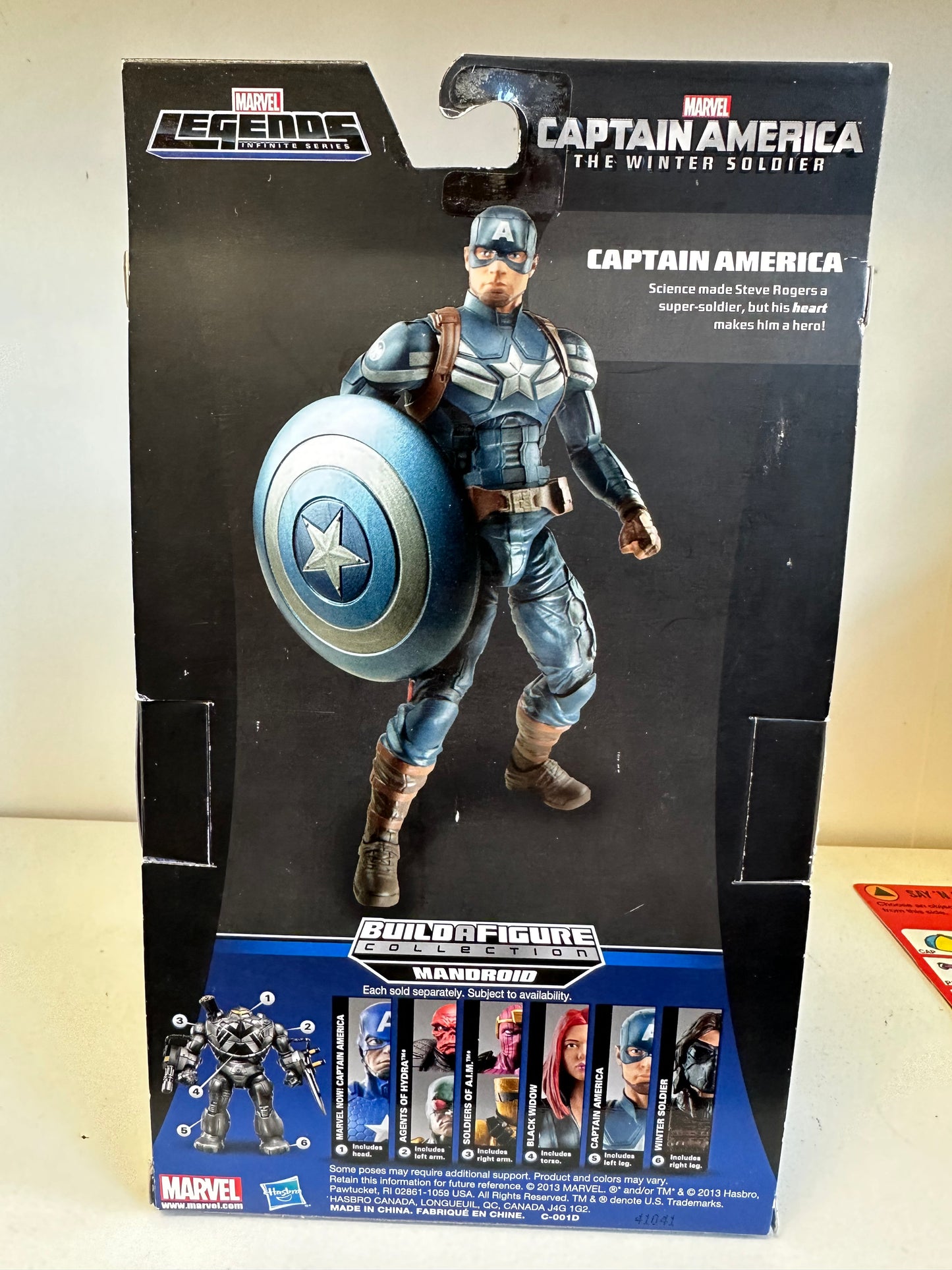 Marvel Legends Captain America Mandroid Winter Soldier Wave Brand New