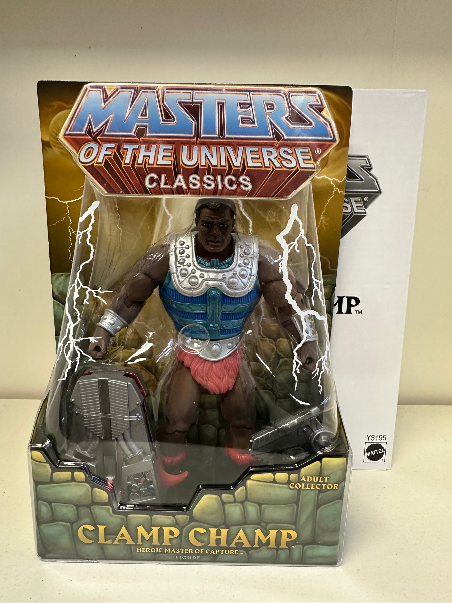 MOTUC Clamp Champ He-Man and the Master’s of the Universe Action Figure Sealed