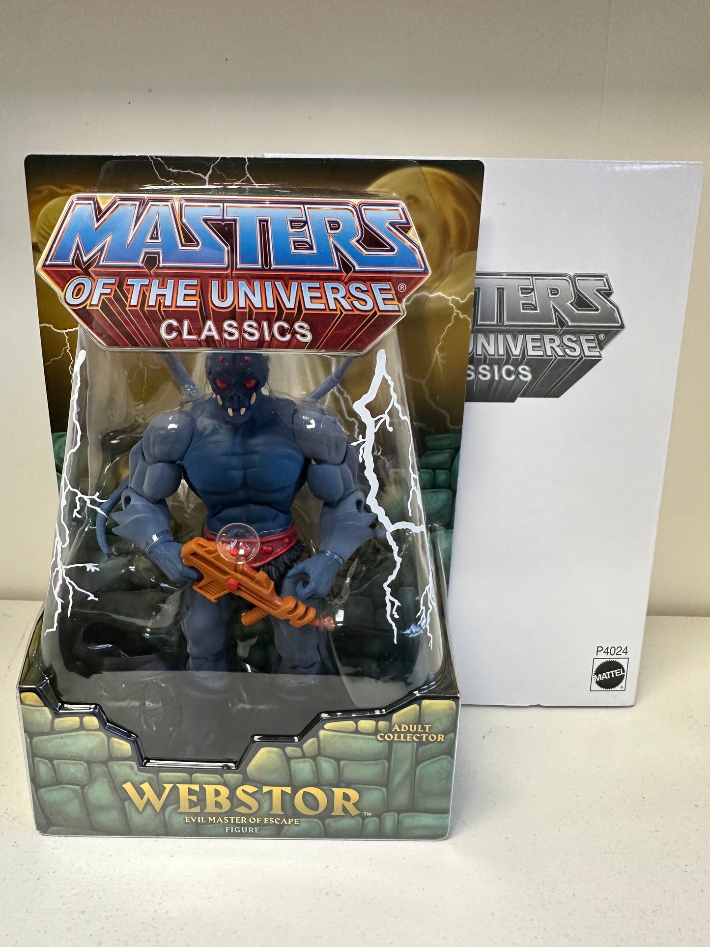 MOTUC Webstor He-Man Master’s of the Universe Classics Action Figure Sealed