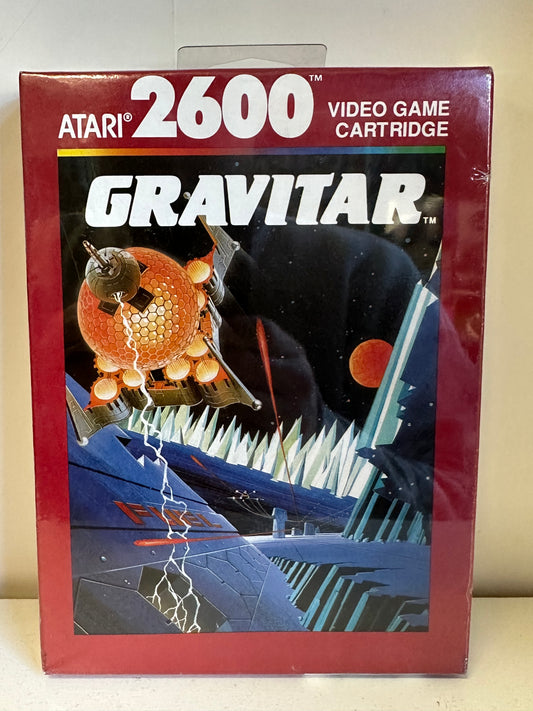 Atari 2600 Gravitar Sealed Video Game 1988