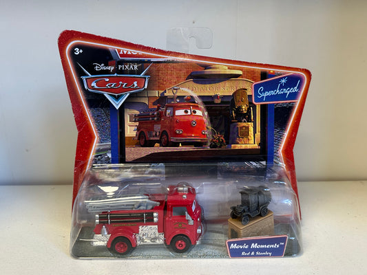 Disney Pixar Cars Movie Moments Red & Stanley Sealed Car Toy