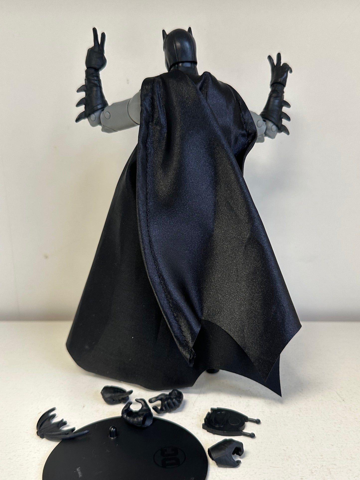 DC Comics Mattel Black & White Batman 1966 Classic Action Fogure Toy