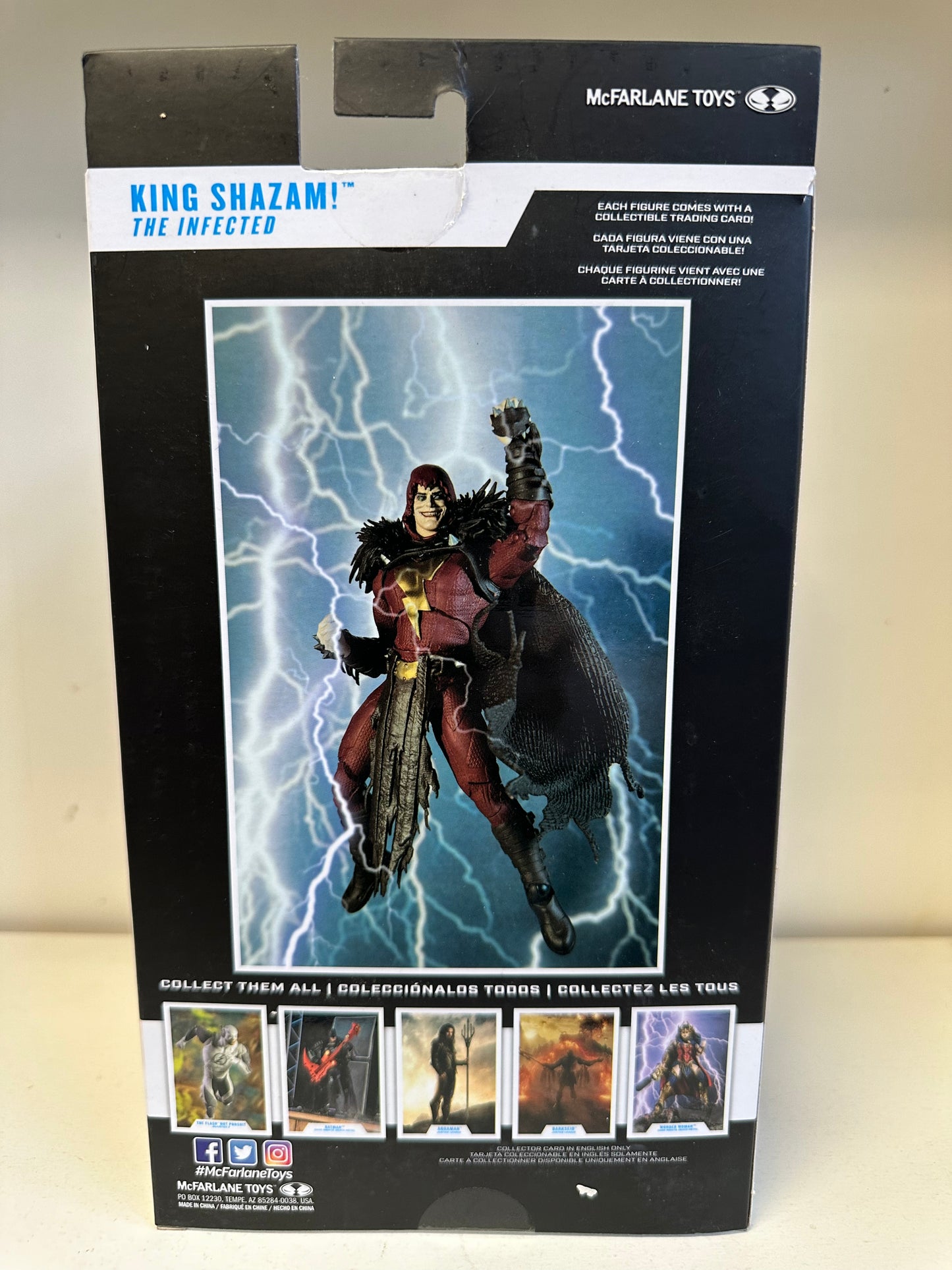DC Comics Multiverse King Shazam the Infected MISB Batman McFarlane Action Figure