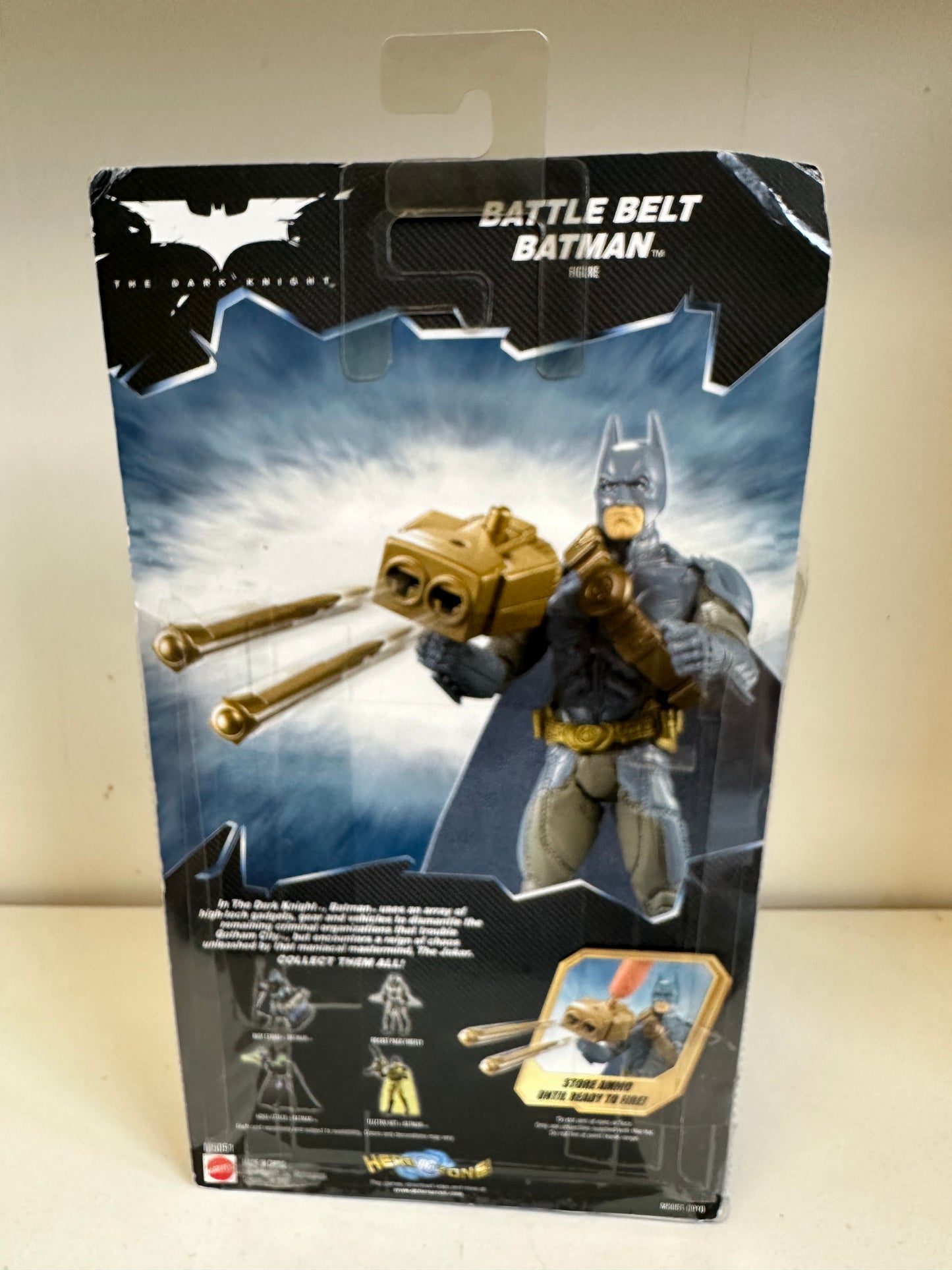 The Dark Knight Battle Belt Batman MOC Dc Comics Action Figure
