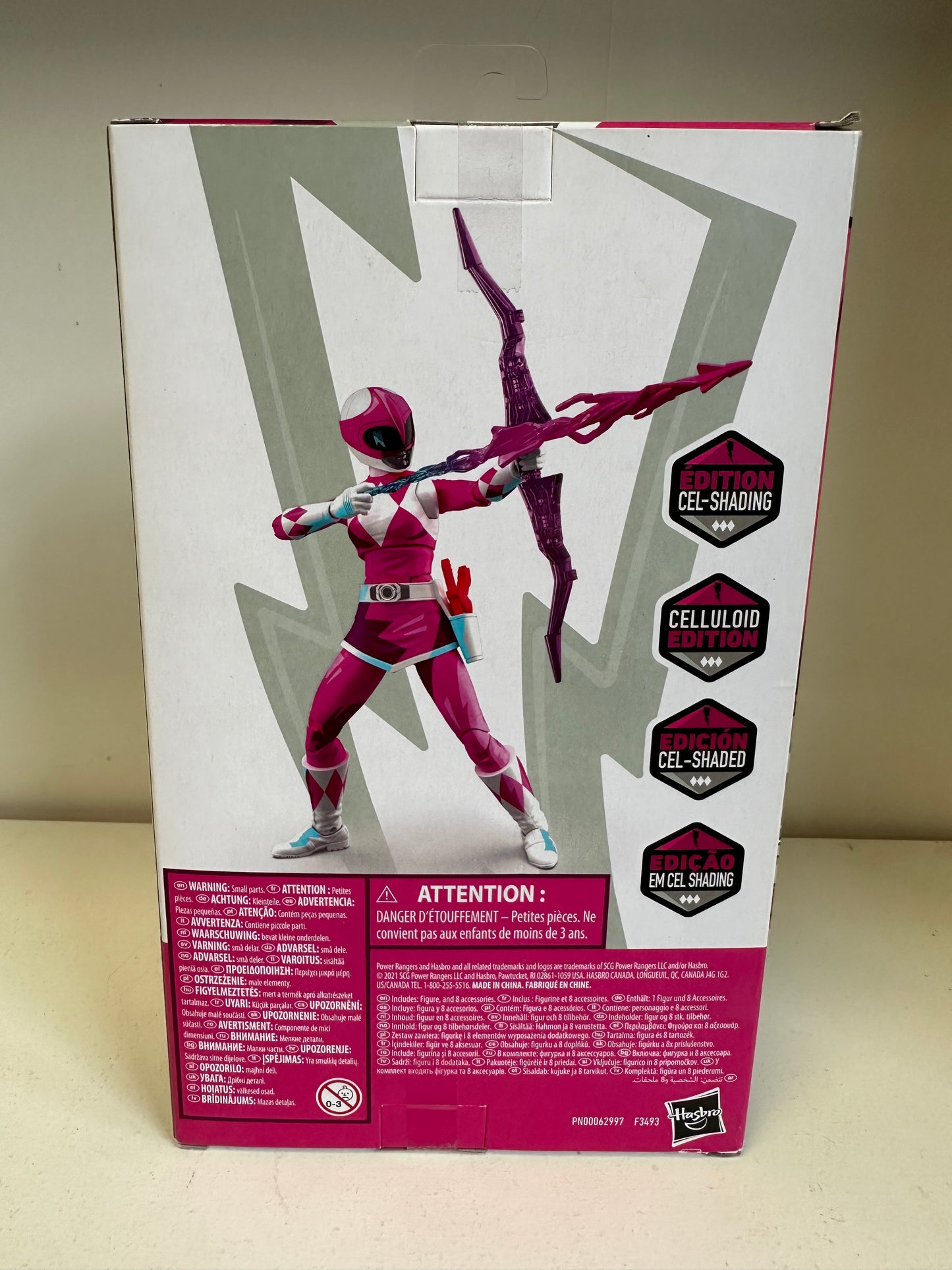 Mighty Morphin Power Rangers Pink Ranger MMPR Lightning Collection Sealed Action Figure Toy