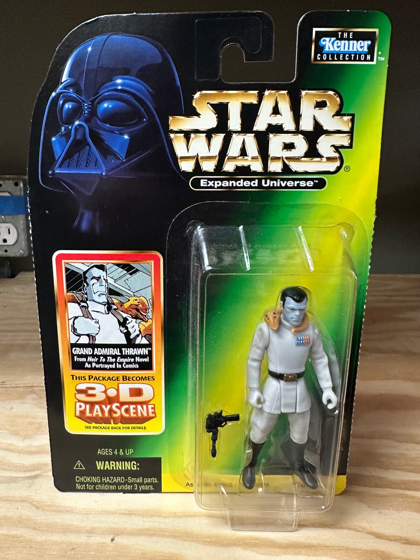 Star Wars EU Grand Admiral Thrawn Action Figure MOC Expanded Universe