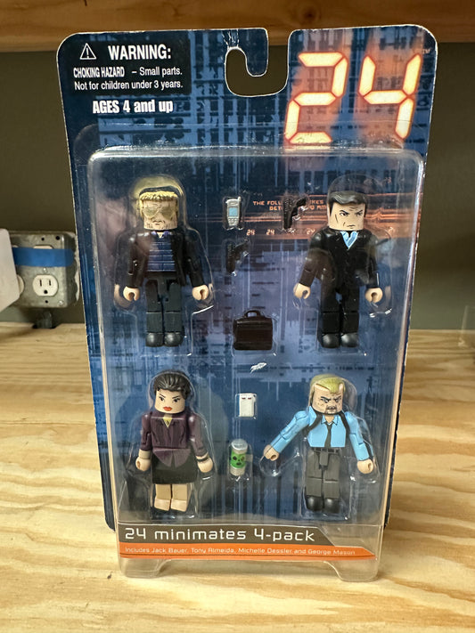 MiniMates 24 Four Pack Fox TV Show Collectible Figure Toys