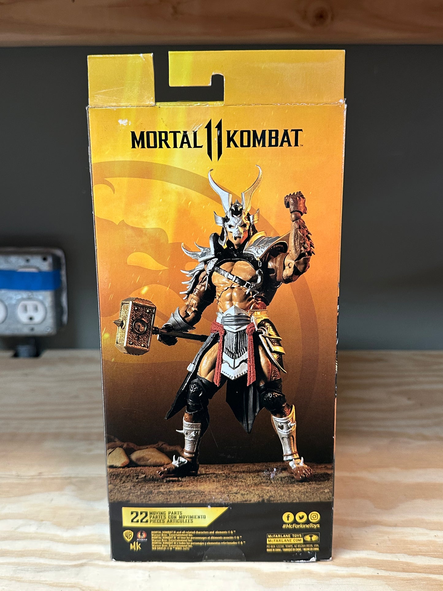 Shao Kahn McFarlane Mortal Kombat Action Figure Toy Sealed