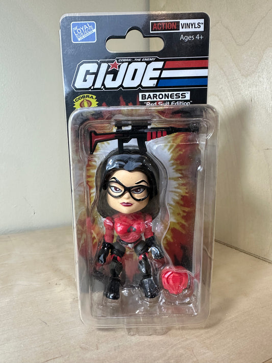 GI Joe Baroness Red Suit Edition Action Vinyls 2016 Convention Toy