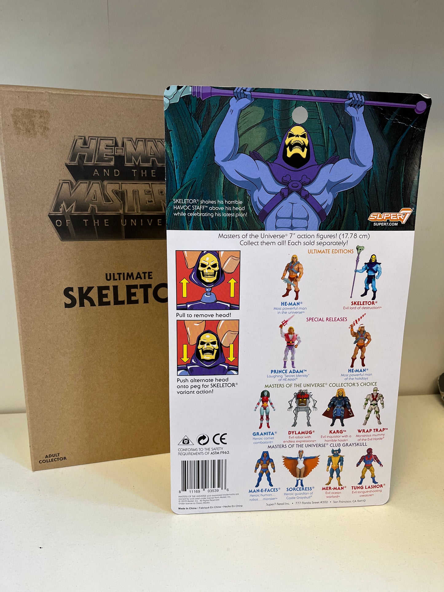 Super 7 MOTU Ultimate Skeletor