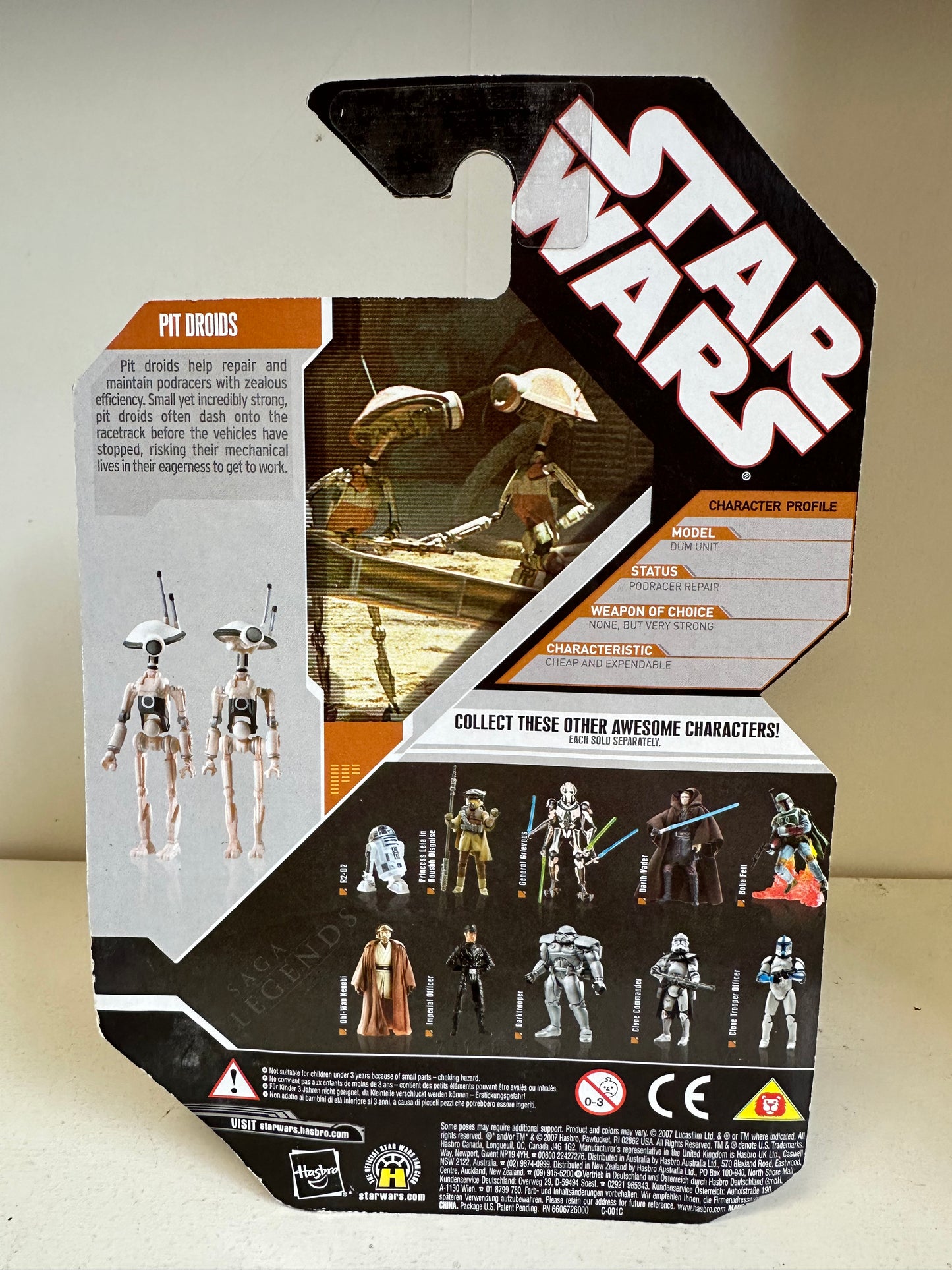 Star Wars 30th Anniversary Pit Droids MOC Sealed Action Figure Toy