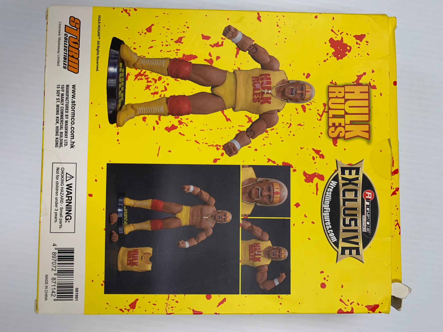 WWE Storm Collectibles Hulk Hogan