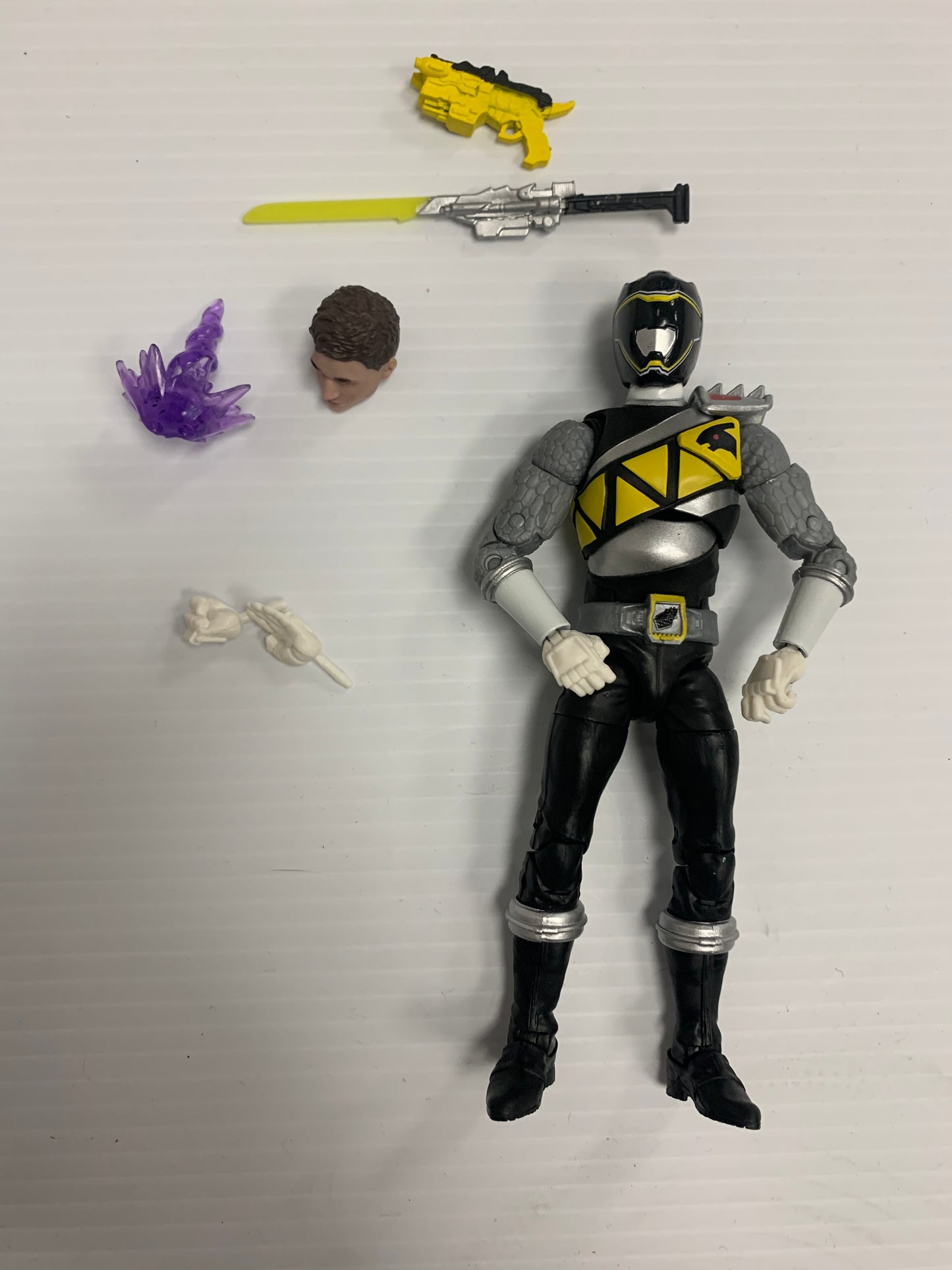 Power Rangers Lightening Collection Dino Charge Black