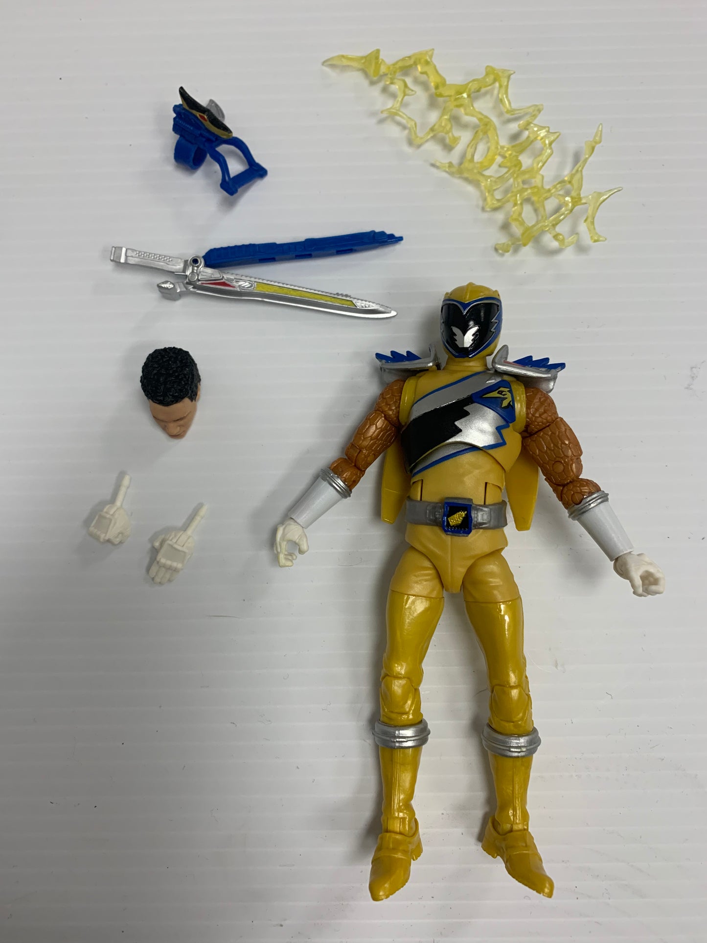 Power Rangers Lightening Collection Dino Charge Gold