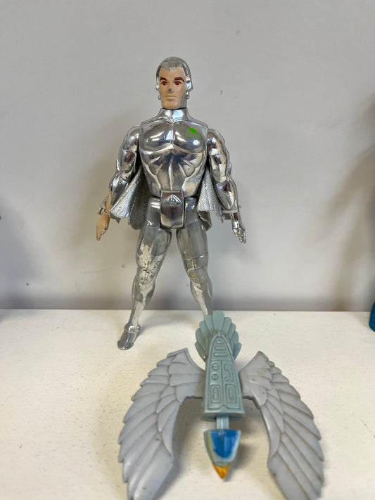 Vintage Loose Complete Silverhawks Quicksilver Action Figure Toy