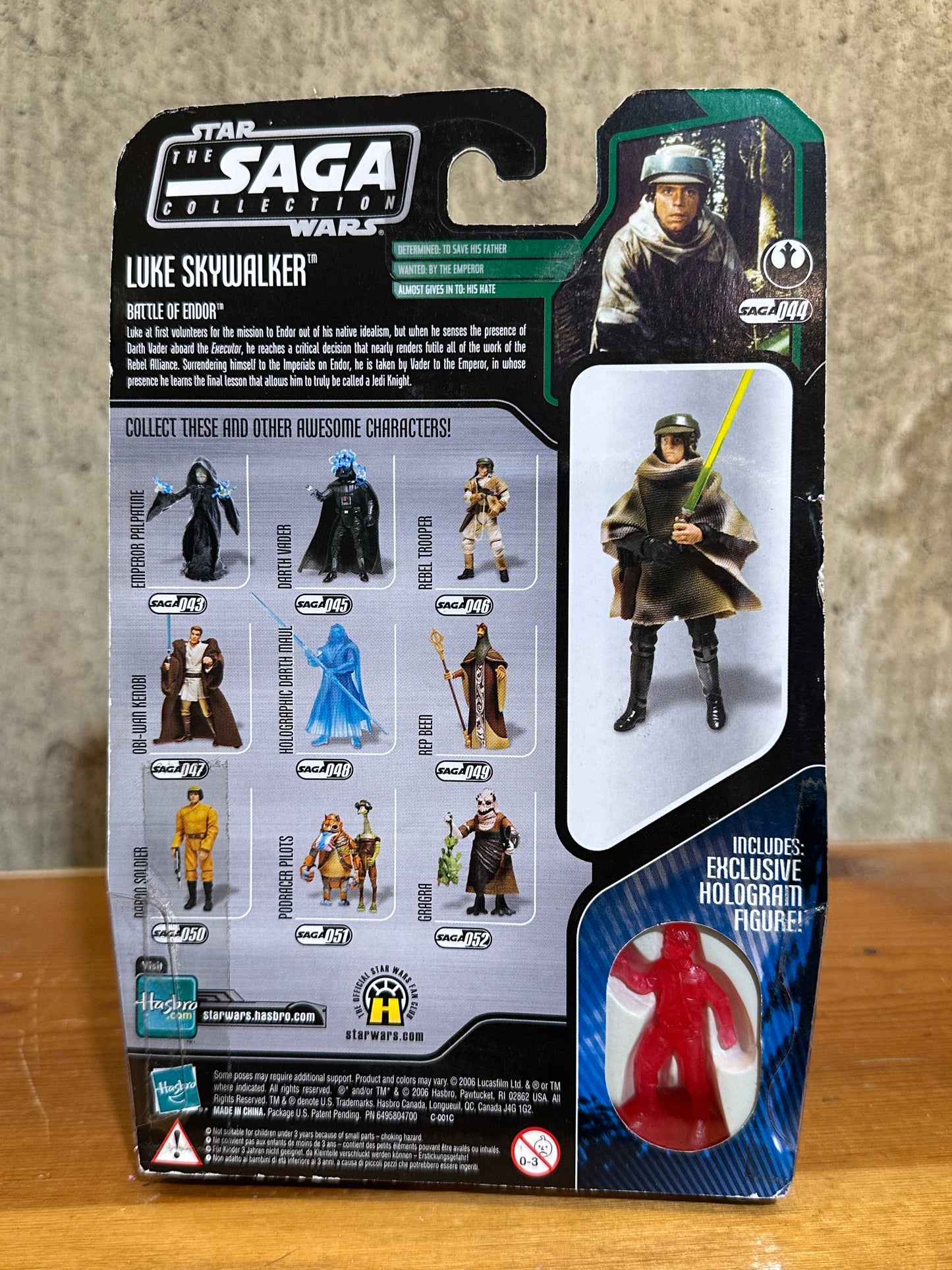 Star Wars Saga Collection Luke Skywalker
