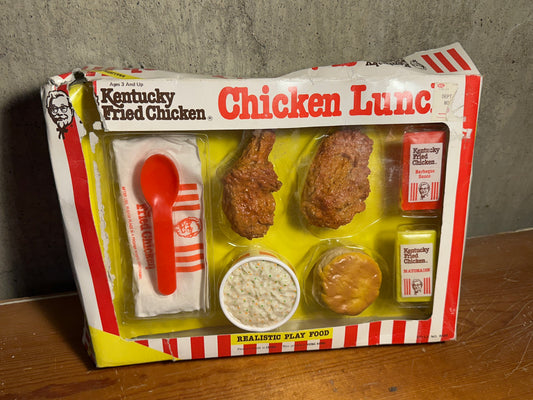 KFC Chicken Lunch Playset Realistic Play Food