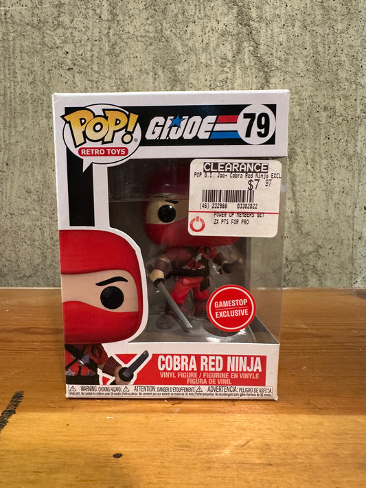Cobra Red Ninja Funko Pop Collectible Vinyl Figure