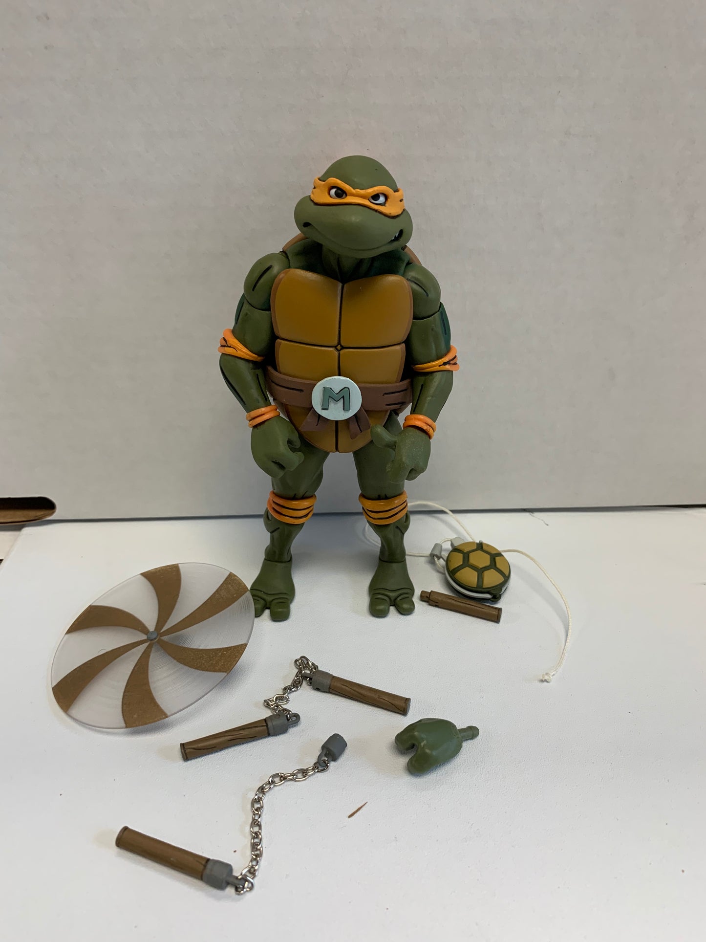 TMNT NECA cartoon Mikey