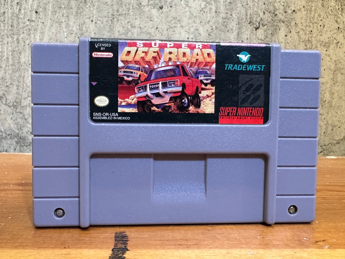 Super Off Road SNES Super Nintendo Video Game