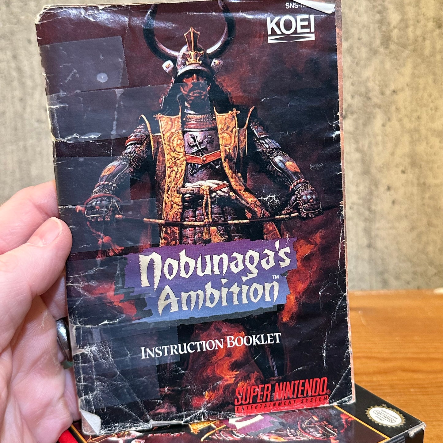 Nobunaga's Ambition SNES Super Nintendo CIB