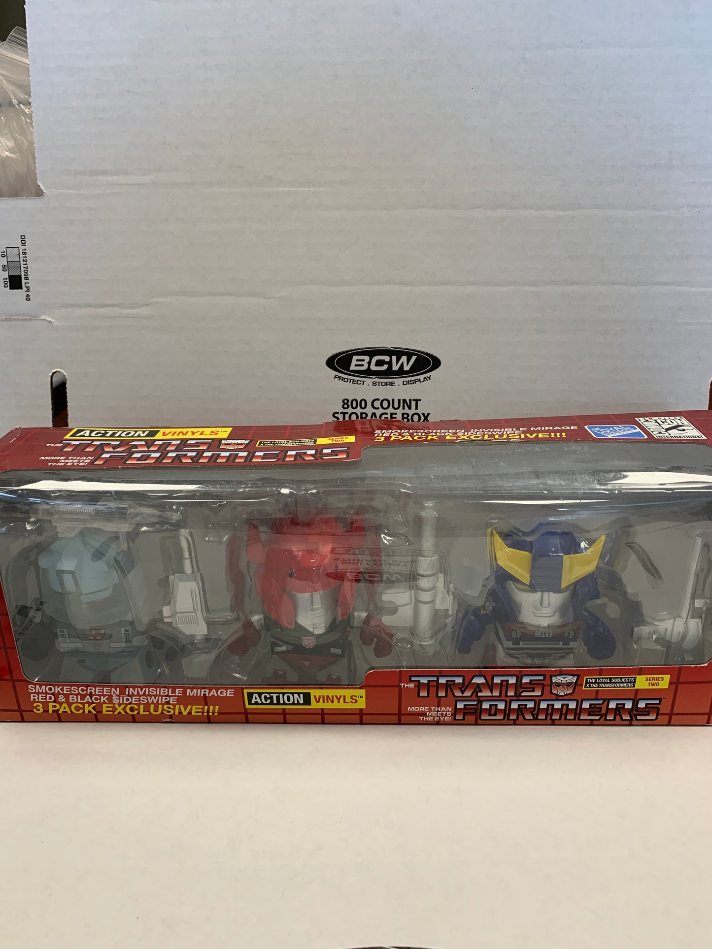 Loyal Subjects Action Vinyls Transformers 3 pack