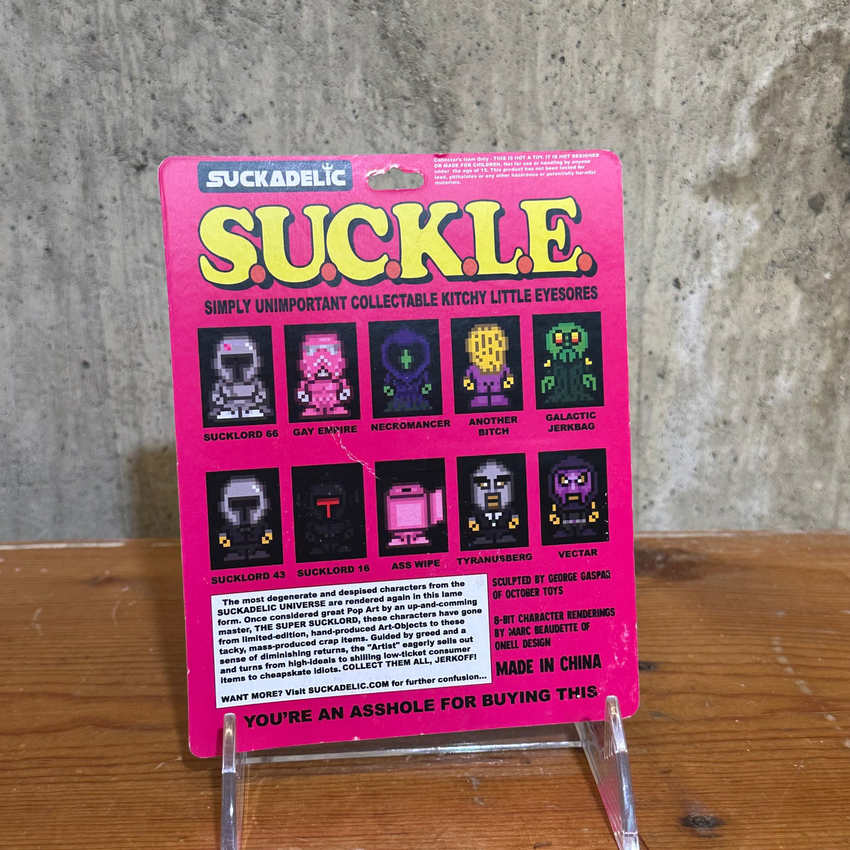 Sucklord 4.3 Vinyl Art Toy